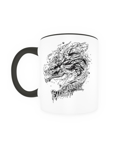 Mug Blue Raven By Anomaly Dragon