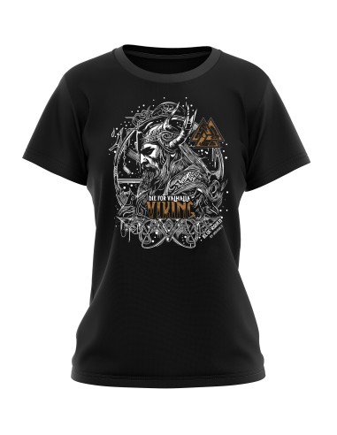 T-shirt Femme Blue Raven by Anomaly Viking