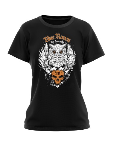 T-shirt Femme Blue Raven by Anomaly Death Owl