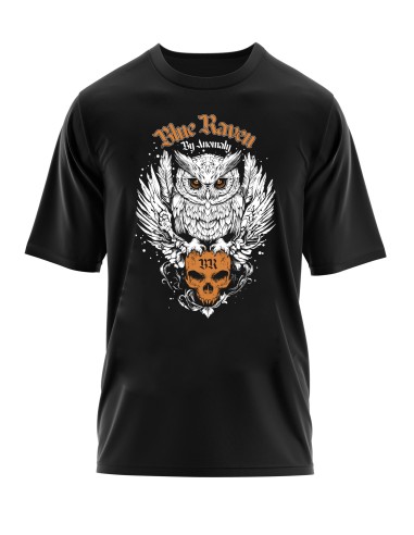 T-shirt Blue Raven by Anomaly Death Owl